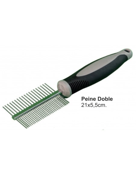 PEINE DOBLE 21x5,5cm.