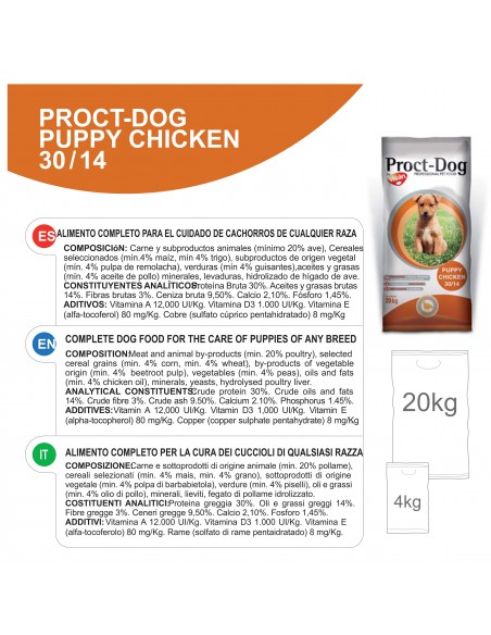 PROCT-DOG PUPPY 4 KG. PROCT-DOG PUPPY 4 KG.