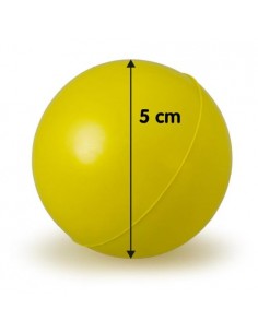PELOTA MACIZA DE GOMA Grande 9cm.