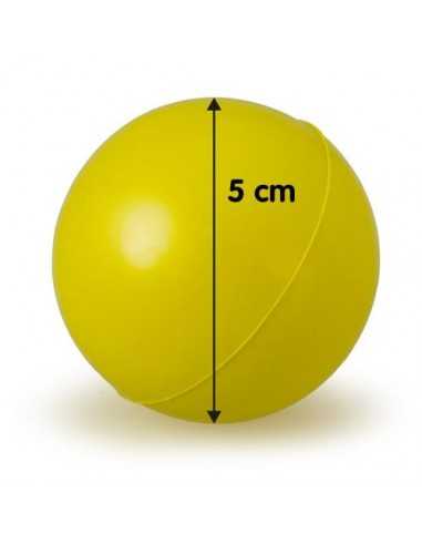 PELOTA MACIZA DE GOMA Grande 9cm.