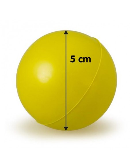 PELOTA MACIZA DE GOMA Grande 9cm.
