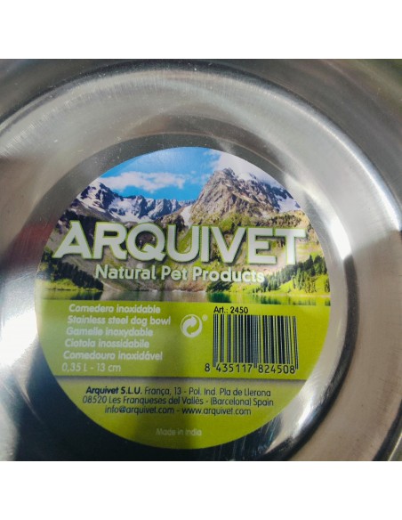 COMEDERO ACERO INOX.28cm./4Litros COMEDERO ACERO INOX.28cm./4Litros