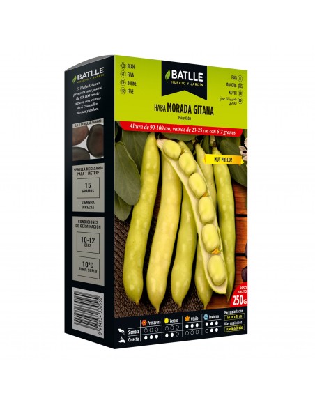HABA MORADA GITANA 250 GR.