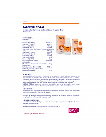 TABERNIL TOTAL 100 ML.