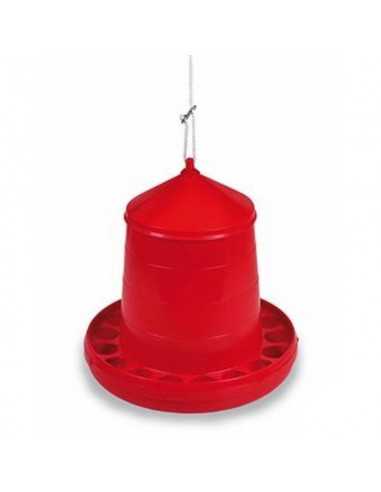 TOLVA PLASTICO AVE 8 KG. ROJO O PISTACHO