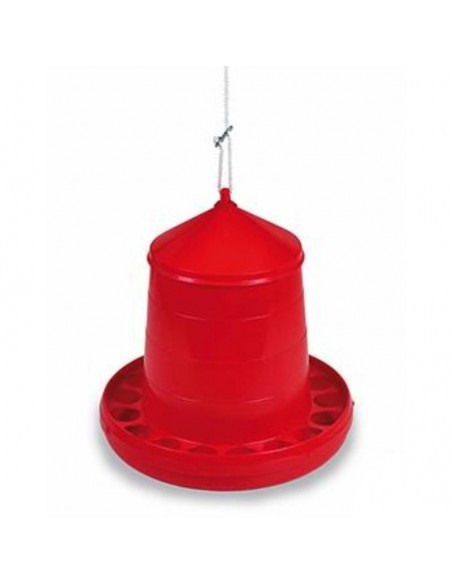 TOLVA PLASTICO AVE 8 KG. ROJO O PISTACHO