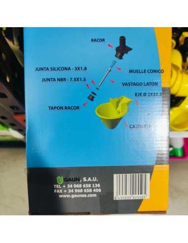 CAZOLETA GALLINAS PLASTIFICADA