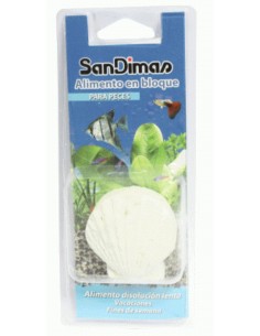 ALIMENTO PECES EN BLOQUE VACACIONES.