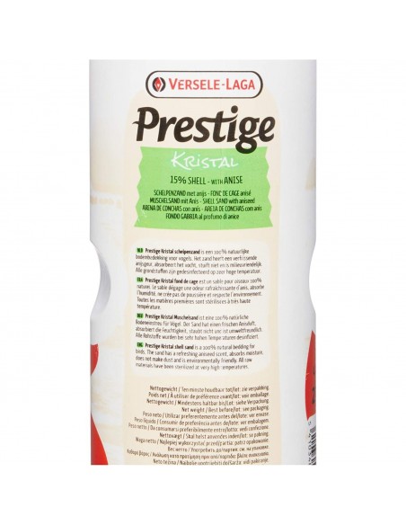 FONDO JAULA KRISTAL BOTE 2 KG. Prestige