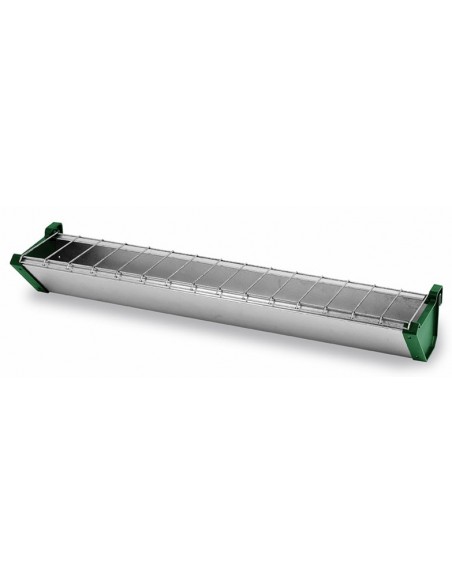 CANAL COMEDERO 12 AVES 120cm.TAPA ABS