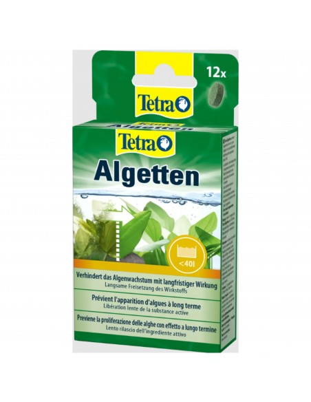 TETRA ALGETTEN 12 TABLETAS