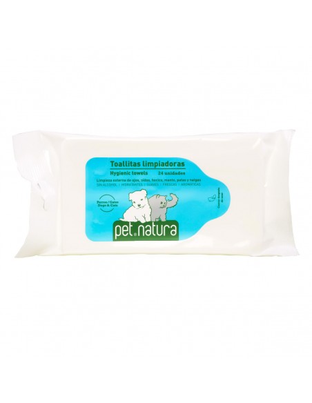 TOALLITAS LIMPIADORAS 24uds. PETNATURA