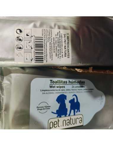 TOALLITAS LIMPIADORAS 24uds. PETNATURA