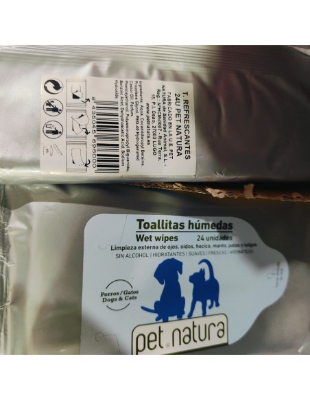 TOALLITAS LIMPIADORAS 24uds. PETNATURA