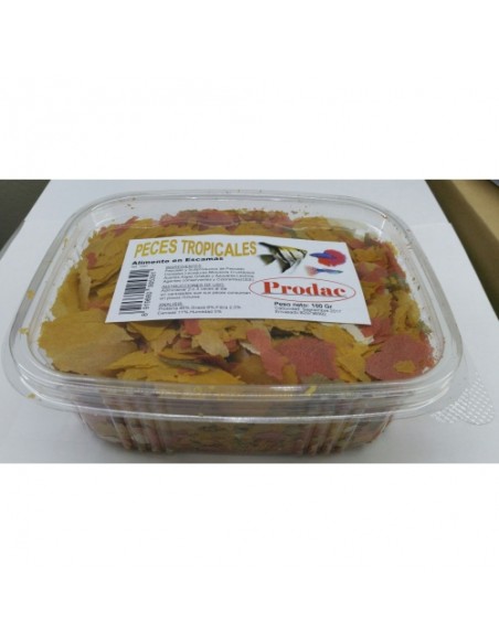 PECES TROPICALES PRODAC 100 GR.