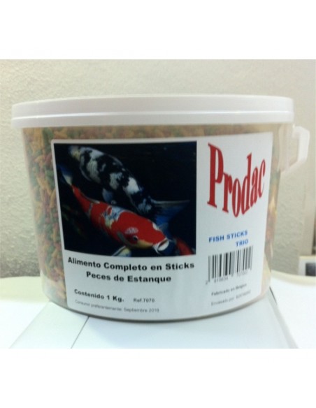 PECES ESTANQUE STICKS 200 GR. PRODAC