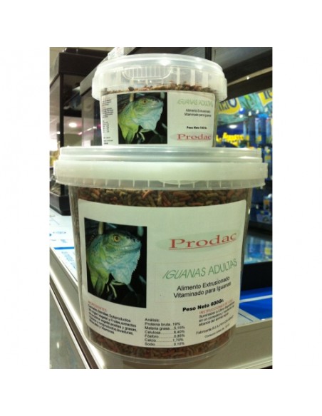 IGUANA ADULTA 3 KG.BOLSA PRODAC