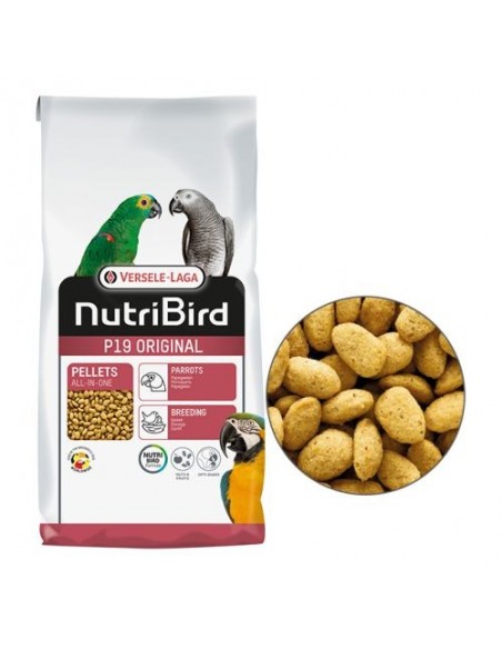 NUTRIBIRD P19 ORIGINAL CRIA 10 KG. VERSELE-LAGA
