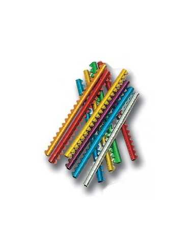 ANILLA ALUMINIO CANARIOS 3MM. 20 UDS.