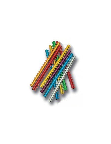 ANILLA ALUMINIO CANARIOS 3MM. 20 UDS.