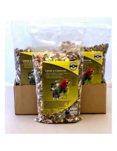LOROS Y COTORRAS 18 KG. FAUNAMIX