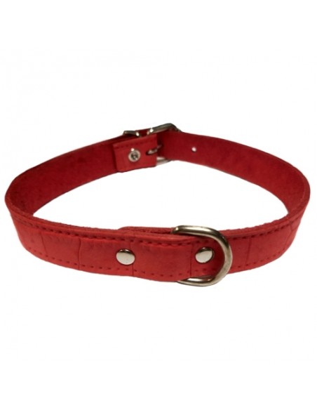 COLLAR PIEL LABRADO 15X350 AZUL