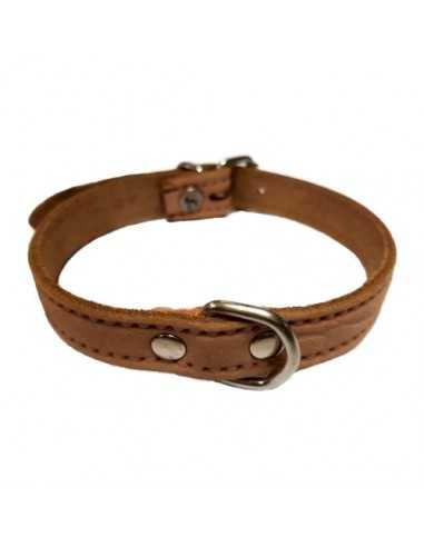 COLLAR PIEL LABRADO 15X350 ROJO