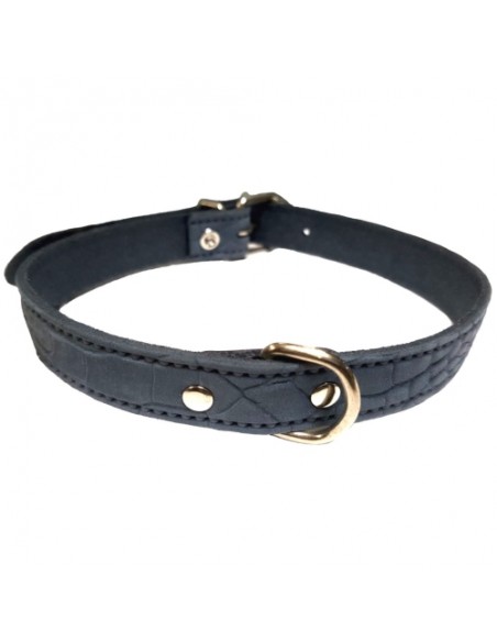 COLLAR PIEL LABRADO 25X550mm.VERDE