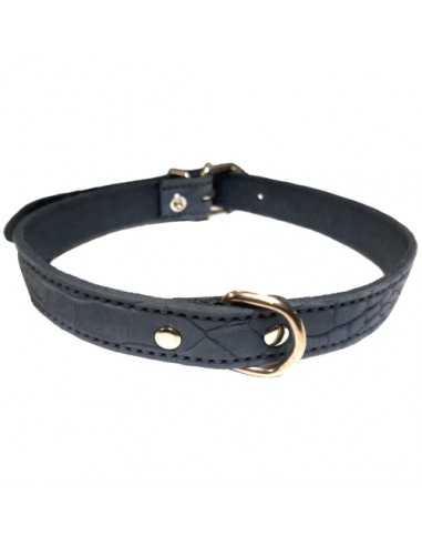 COLLAR PIEL LABRADO 25X550mm. ROJO
