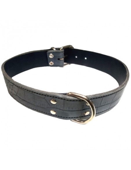 COLLAR PIEL LABRADO 35X650 TOSTADO