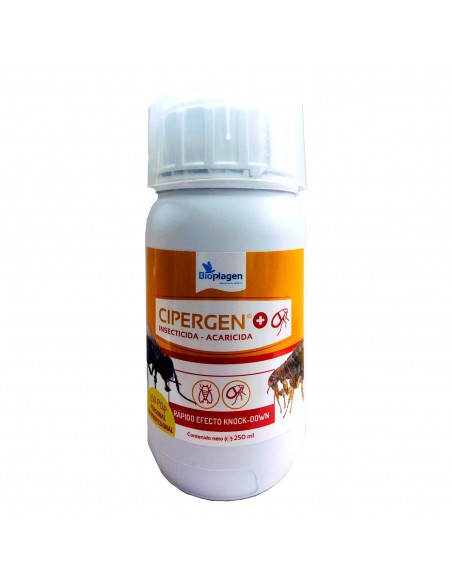 CIPERGEN INSECTICIDA 250 ml.