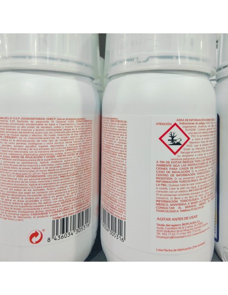 CIPERGEN INSECTICIDA 250 ml.