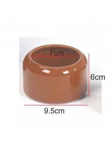 COMEDERO CERAMICA 9.5CM.X 6CM.H