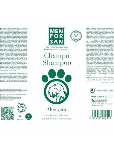 MENFORSAN CHAMPU CON ALOE VERA 1 LT.