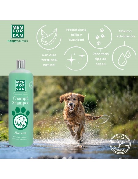 MENFORSAN CHAMPU CON ALOE VERA 1 LT.