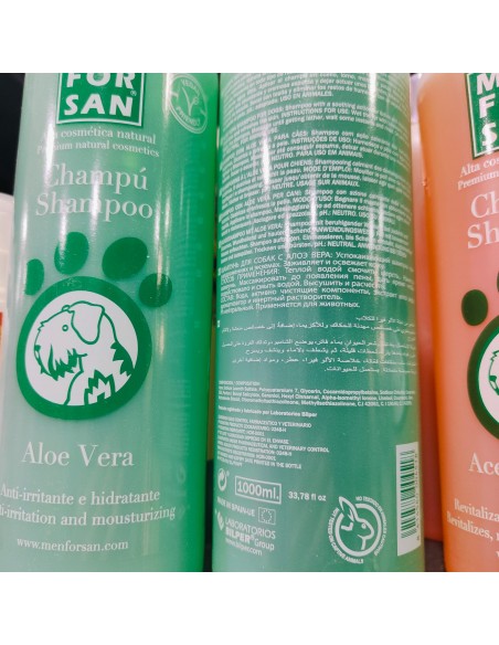 MENFORSAN CHAMPU CON ALOE VERA 1 LT.