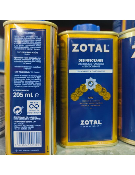 ZOTAL DOMESTICO 1/4 KG.