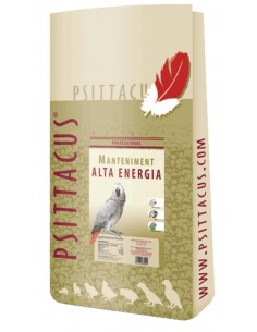 PSITTACUS PIENSO ALTA ENERGIA 12 KG.