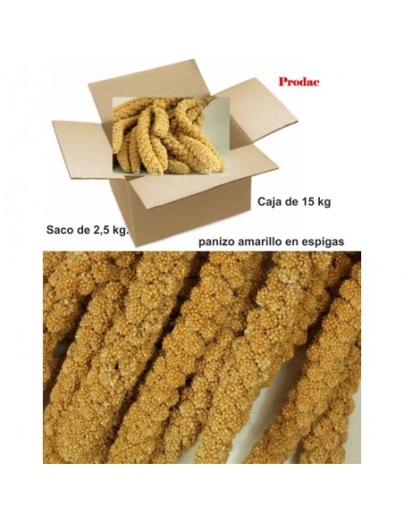 PANIZO EN ESPIGAS 500 GR. PRODAC