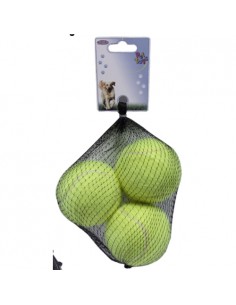 PELOTA TENIS 6,3cm. Medianas 3 Uds.