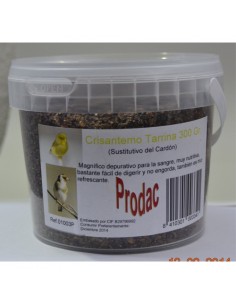 CRISANTEMO TARRINA 300 GR.(SUSTITUTIVO DEL CARDÓN)