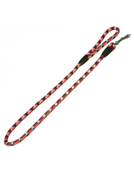 RAMAL CUERDA NEGRO Y ROJO 120x1,3cm.