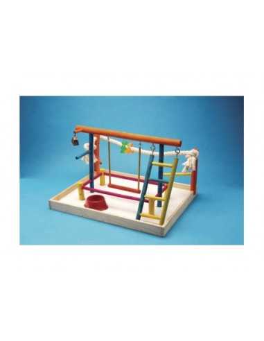 GIMNASIO PERIQUITOS XG 48x38x30cm.