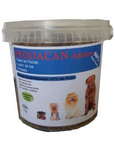 PRODACAN ADULTOS 1 KG. Alimento Natural Semi-Humedo