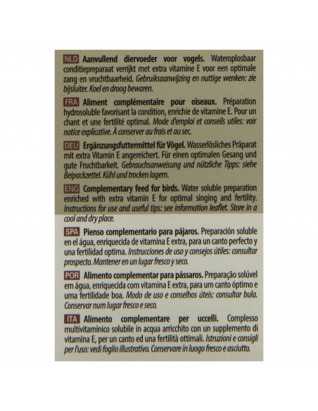 FERTIVIT 25 GR. Versele-Laga