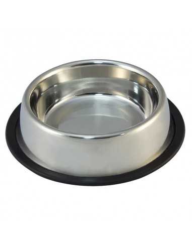 COMEDERO ACERO INOX.ANTIDESLIZANTE 20cm./ 0,42Lts.