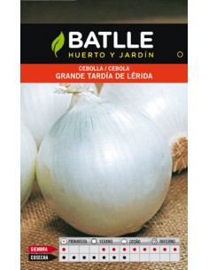 CEBOLLA GRANDE TARDIA DE LERIDA SOBRE