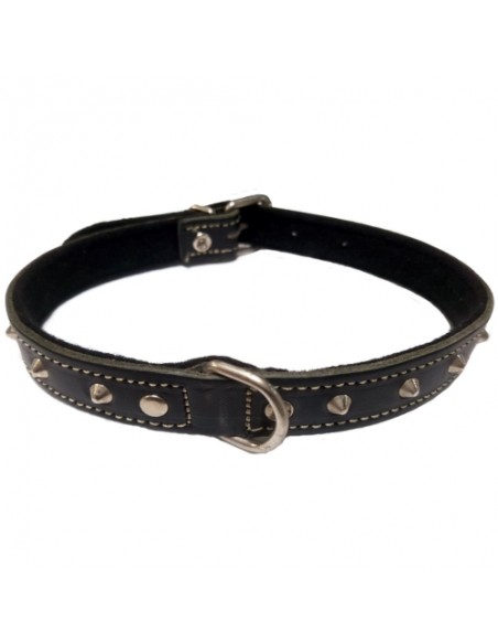 COLLAR CON ADORNO 20x450mm. MARRON