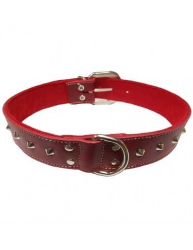 COLLAR CON ADORNO 20x450mm. MARRON