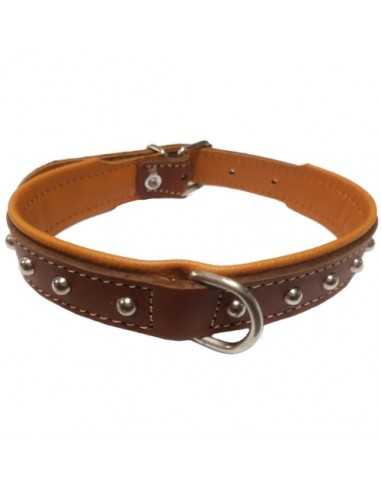 COLLAR ADORNO ESFERA 20x450 NEGRO/ROJO